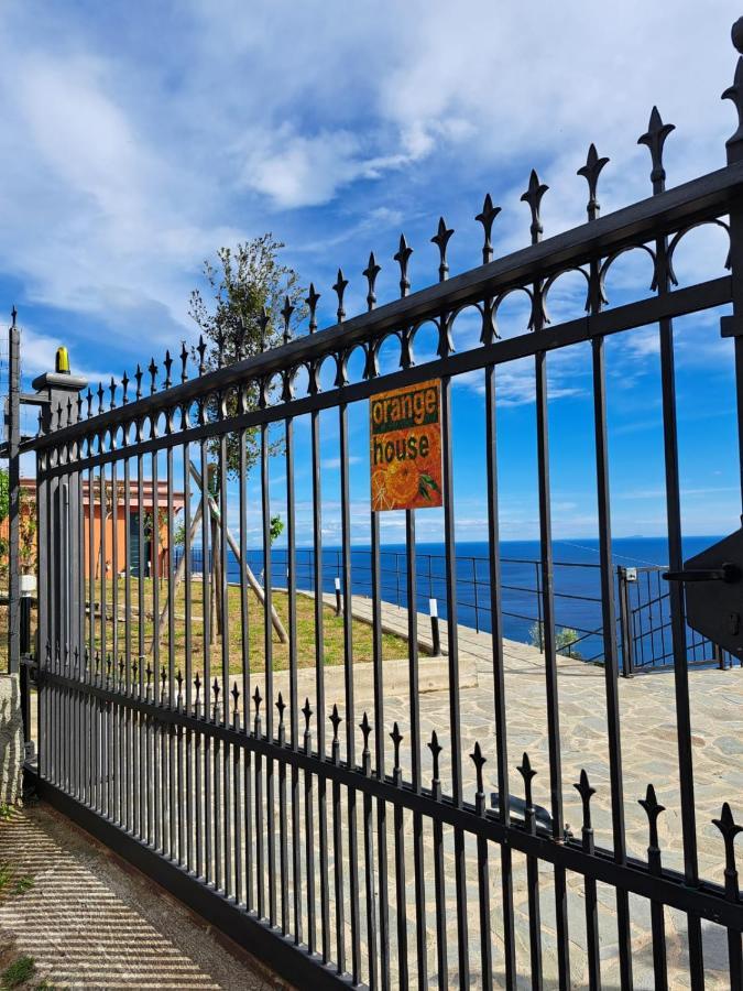Orangehouse Cinque Terre. Private Parking Villa Riomaggiore Eksteriør bilde